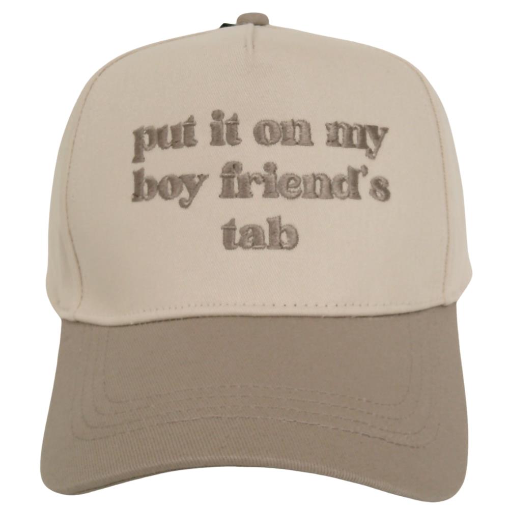 put it on my boy friends tab