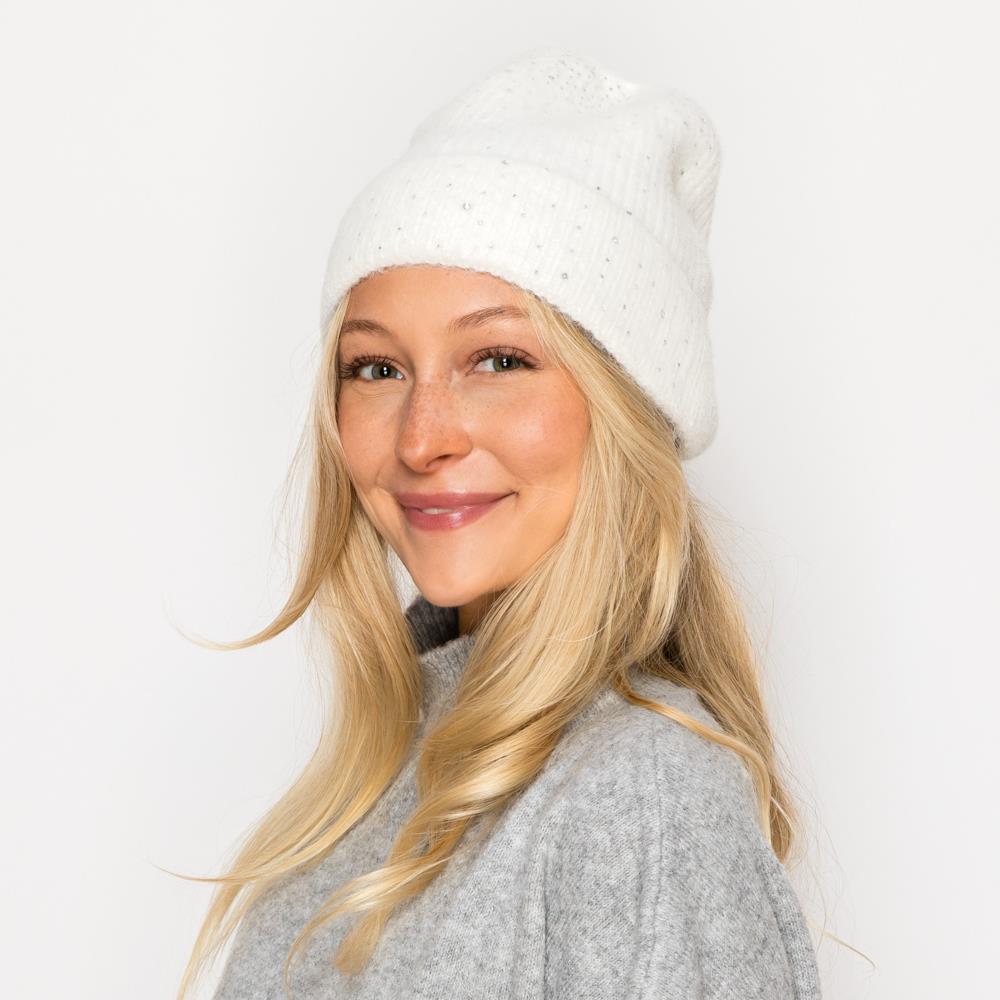 Rhinestone beanie