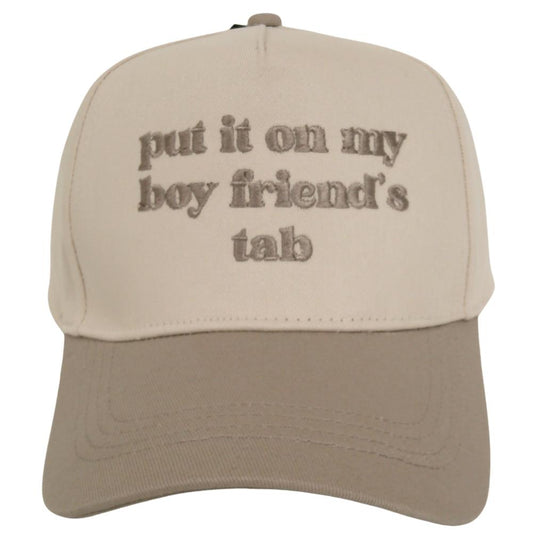 put it on my boy friends tab