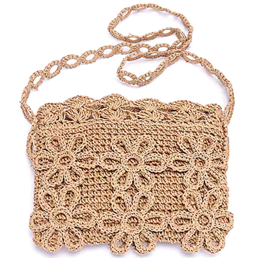 Flower crossbody bag