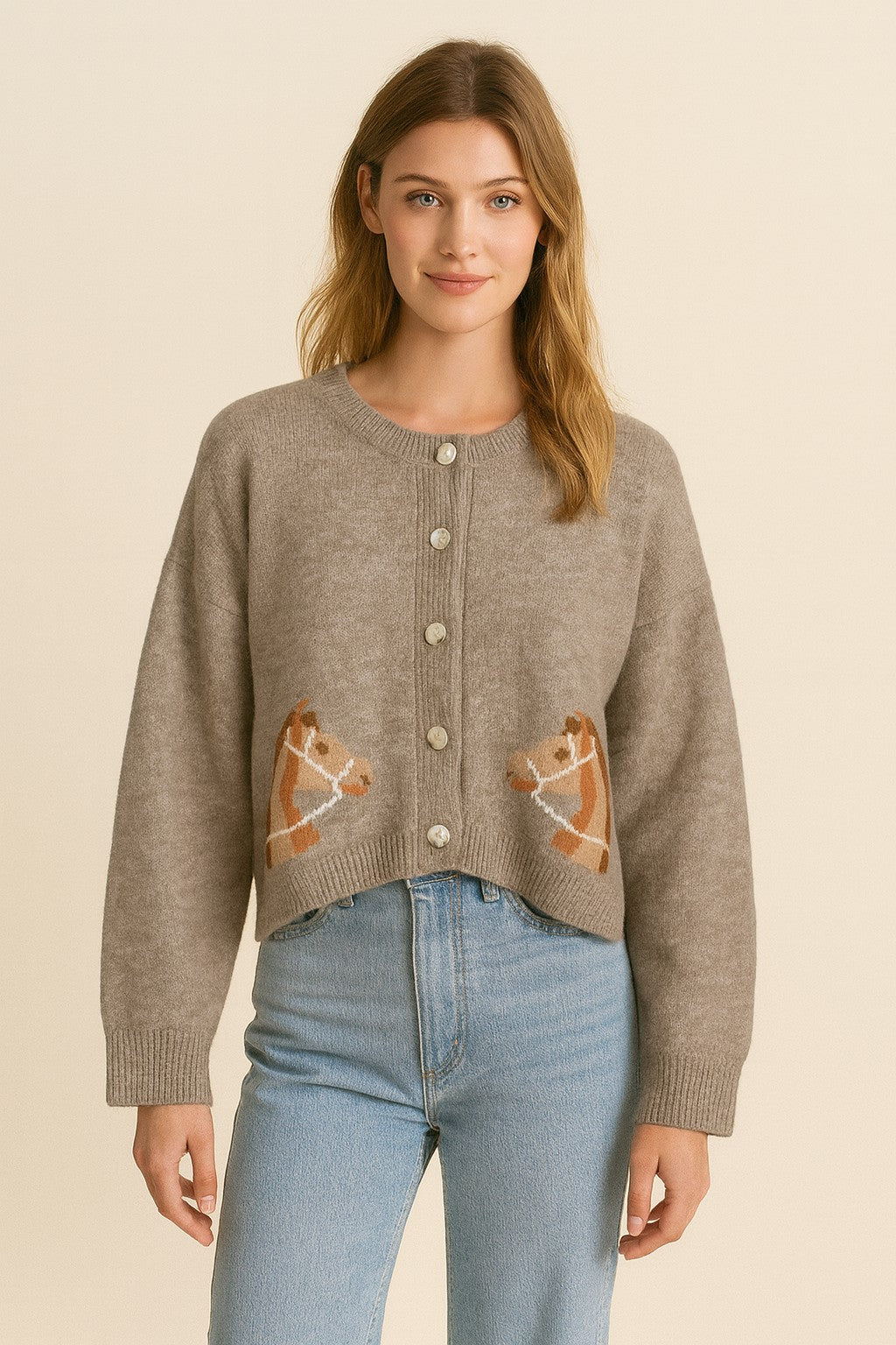 Horse cardigan