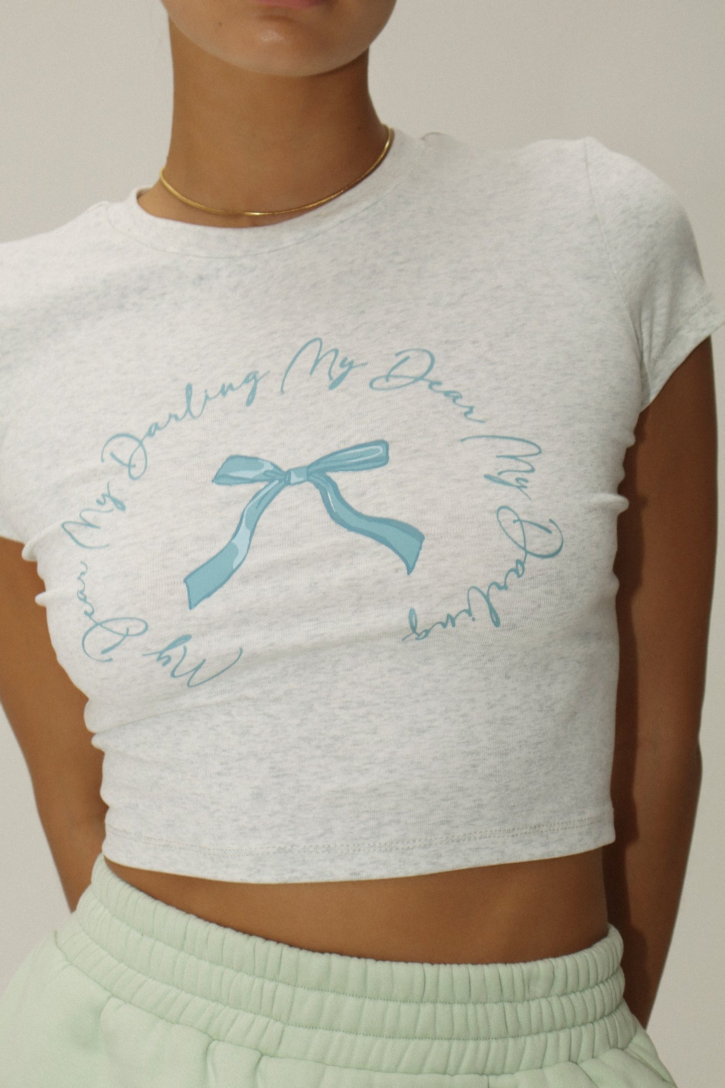 My Dear My Darling crop tee