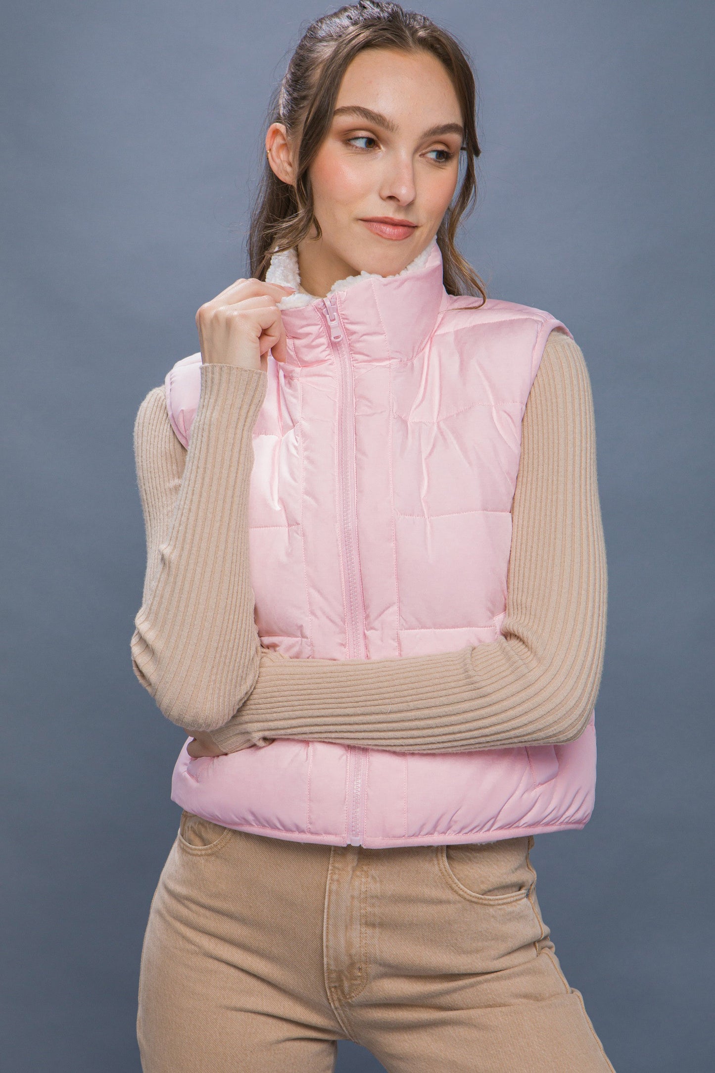 Reversible Puffer Vest