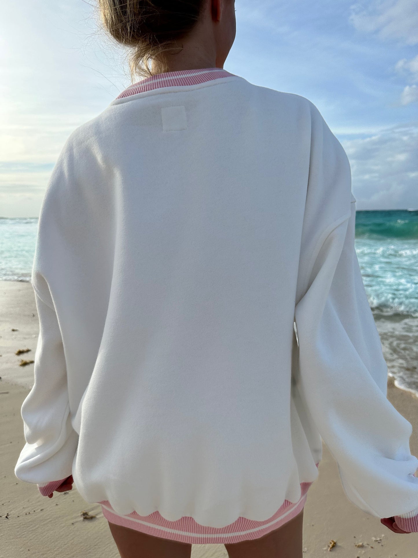 Sunkissed coconut sweatshirt