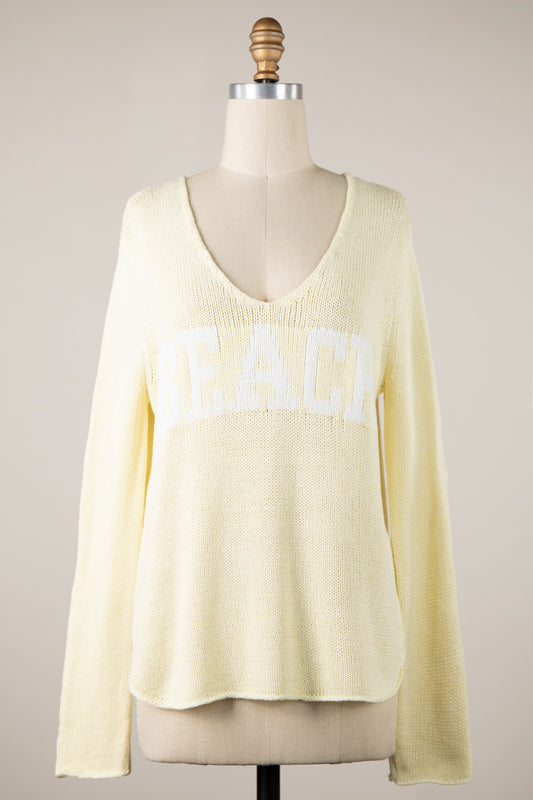 Beach sweater
